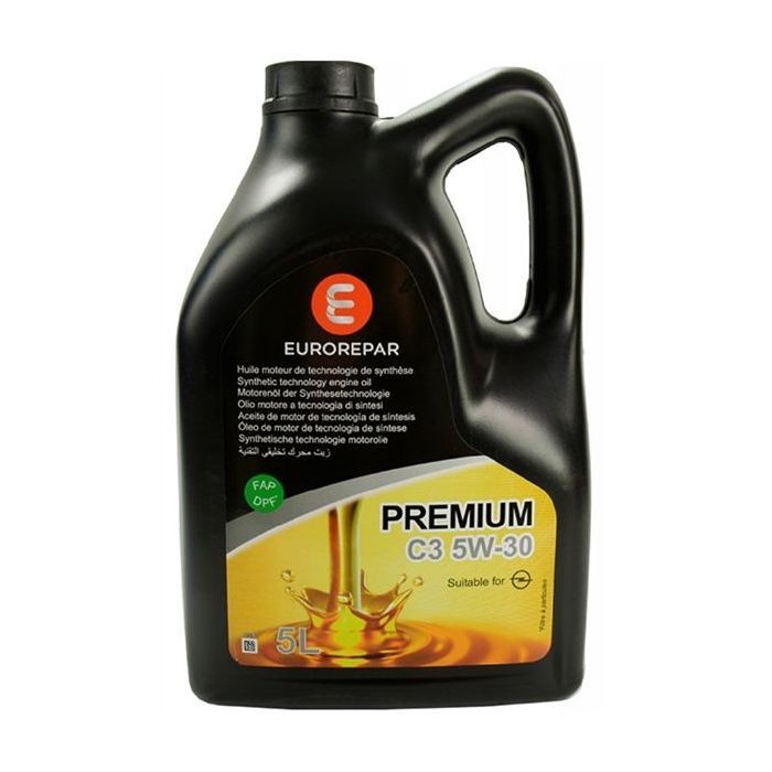 Моторное масло EUROREPAR PREMIUM C3 5W-30, 5л (1635764980)