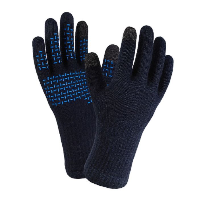 Водонепроницаемые перчатки Dexshell ThermFit 3.0 Gloves темно-блакитні розмір M (DG12402HTB-M)