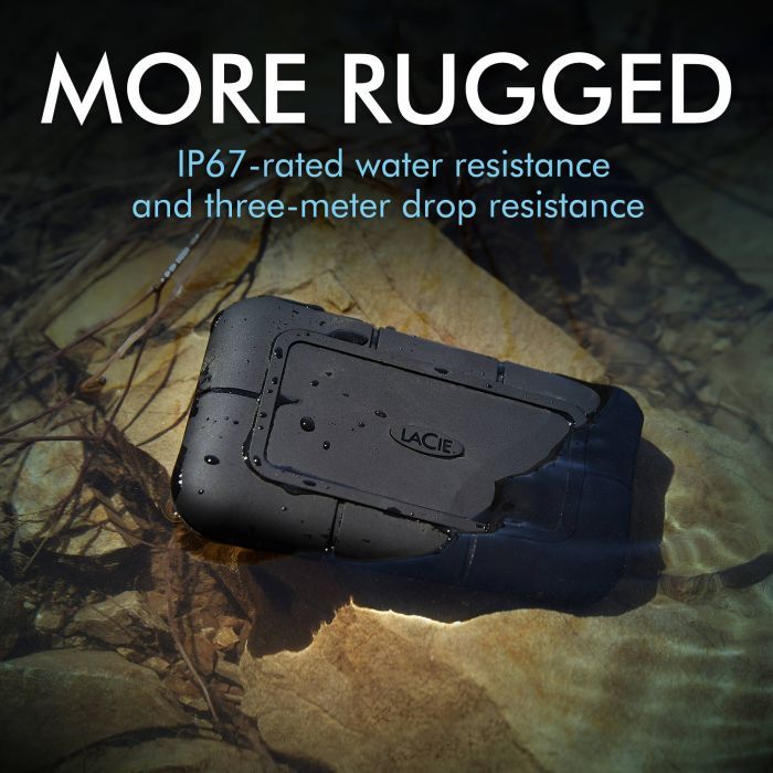 Накопичувач SSD USB Type-C 4TB Rugged Pro LaCie (STHZ4000800) зображення 8