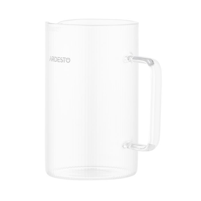 Френч-прес Ardesto Midori, 800мл, боросилікатне скло, бамбук, прозорий (AR1009WL) зображення 5