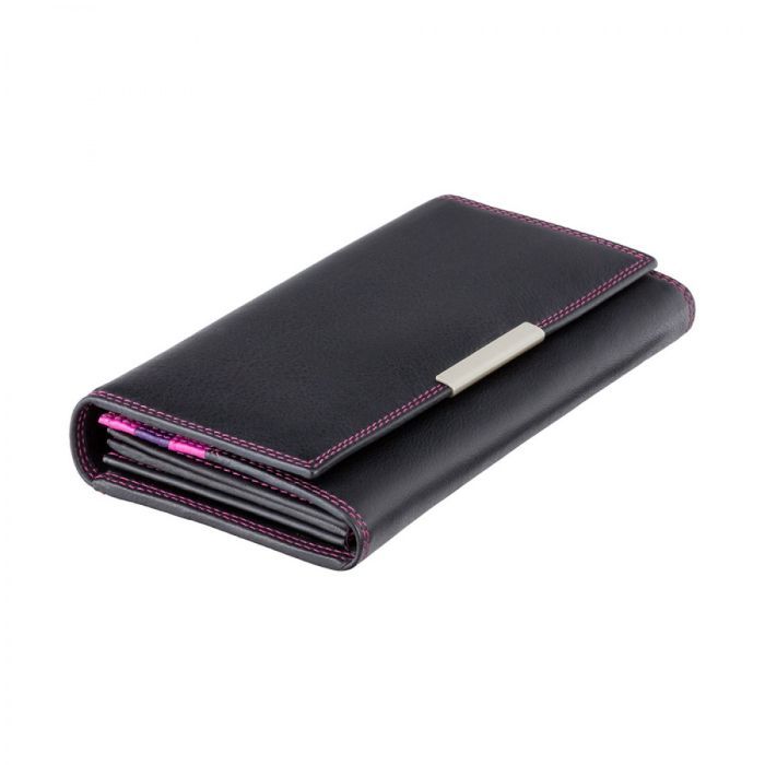Кошелек Visconti R11 Paloma c RFID Black Berry (R11 BLK/BERRY) изображение 3