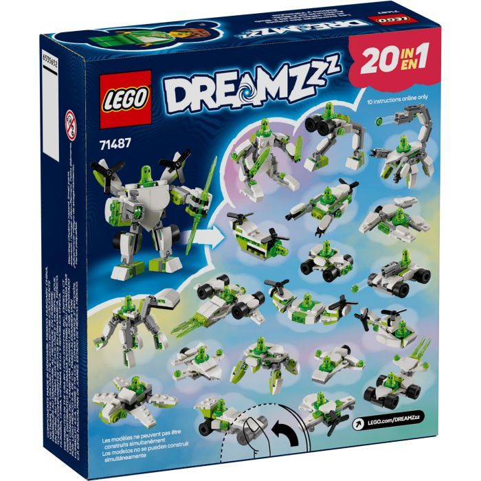 Конструктор LEGO DREAMZzzzz Робот Z-Blob и гоночные приключения (71487) изображение 5