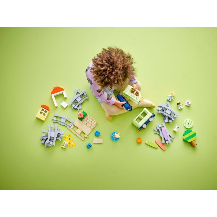 Конструктор LEGO DUPLO Town Інтерактивний пригодницький потяг (10427) зображення 11