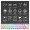 Клавиатура Ducky One 3 Mini Cherry MX Silent Red RGB UA USB White (DKON2161ST-SUAPXPWWWSC1) изображение 4