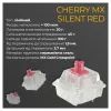Клавиатура Ducky One 3 Mini Cherry MX Silent Red RGB UA USB White (DKON2161ST-SUAPXPWWWSC1) изображение 6