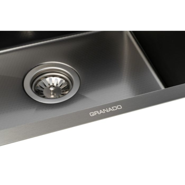 Мойка кухонная GRANADO Galera S201 black honeycomb (GS02201BH) изображение 6