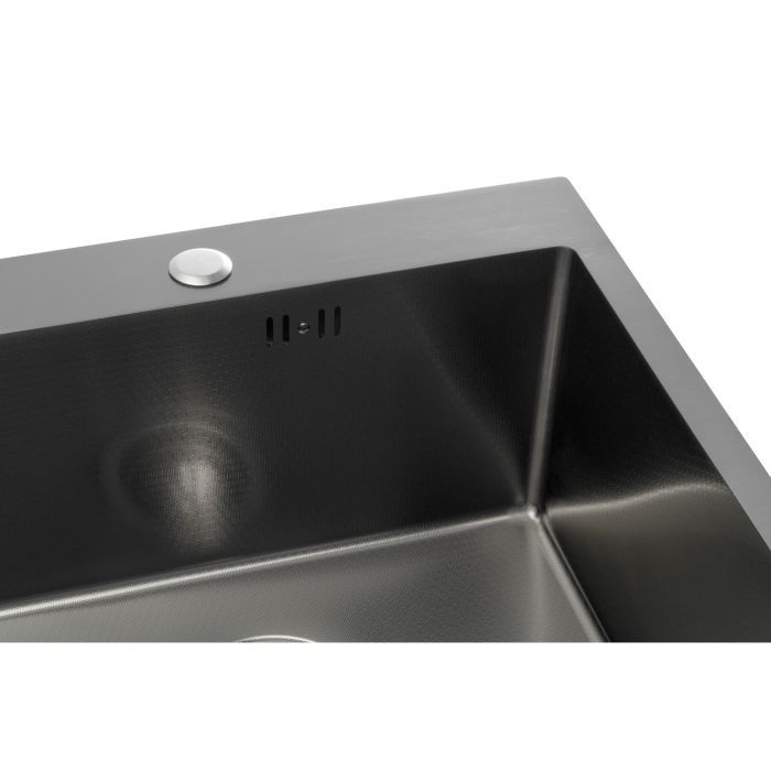 Мойка кухонная GRANADO Galera S201 black honeycomb (GS02201BH) изображение 8