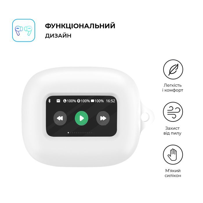Чехол для наушников Armorstandart Hang Case для JBL Live Flex Black (ARM80447) изображение 2