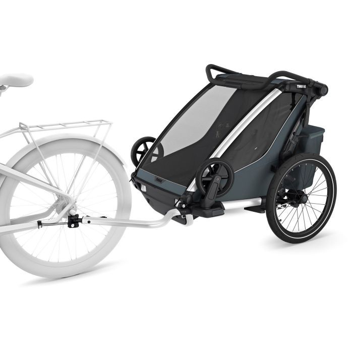 Коляска Thule Chariot Cross 2 Double (Dark Slate) (TH 10201035) изображение 2
