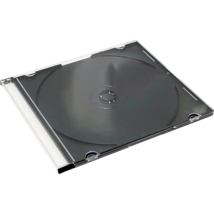 Бокс для диска CD/DVD Slimcase Black 200шт Verbatim (49979) зображення 2