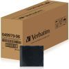 Бокс для диска CD/DVD Slimcase Black 200шт Verbatim (49979)