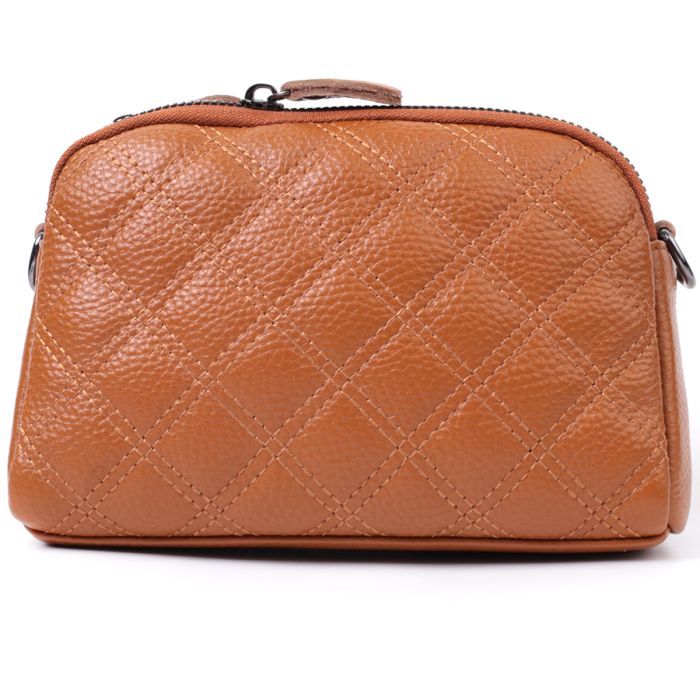 Сумка Vintage Женская из натуральной кожи Рыжая (22809) изображение 5