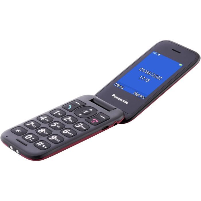 Мобильный телефон Panasonic KX-TU400 Red (KX-TU400EXR) изображение 5