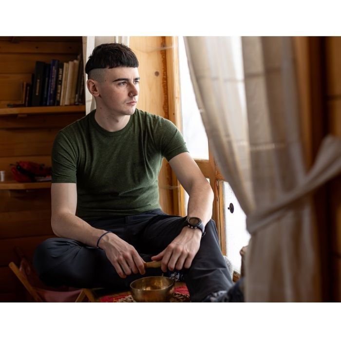Футболка Turbat Cozy SS Mns kombu green - XL - хакі (012.004.3853) изображение 3