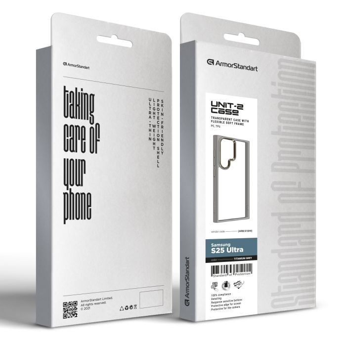Чохол до мобільного телефона Armorstandart UNIT2 Samsung S25 Ultra Titanium Gold (ARM82872) зображення 2
