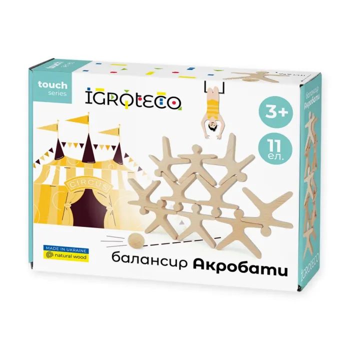 Настольная игра Ігротеко Игра-балансир Акробаты (900491)