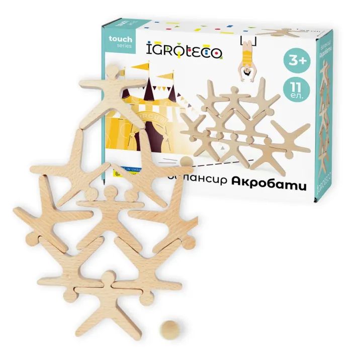 Настольная игра Ігротеко Игра-балансир Акробаты (900491) изображение 2