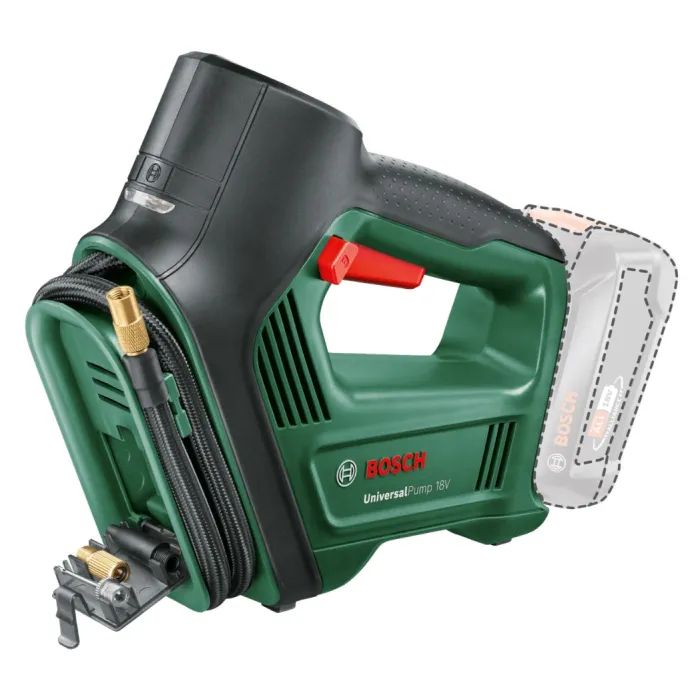 Автомобильный компрессор Bosch UniversalPump, 18 В, (без АКБ и ЗУ) (0.603.947.100)