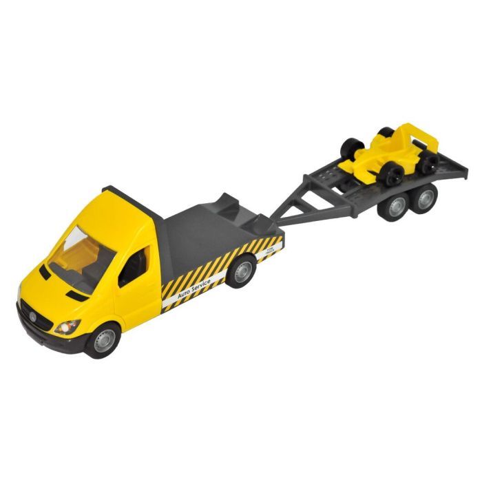 Спецтехника Tigres Mercedes-Benz Sprinter эвакуатор с лафетом (желтый) (39741) изображение 2