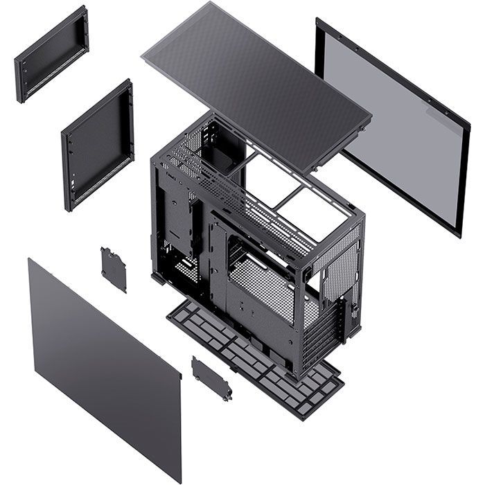 Корпус JONSBO D41 STD Black изображение 11