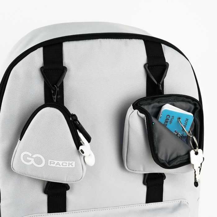 Рюкзак шкільний GoPack Education Teens 178 сіро-блакитний (GO25-178L-3) зображення 11