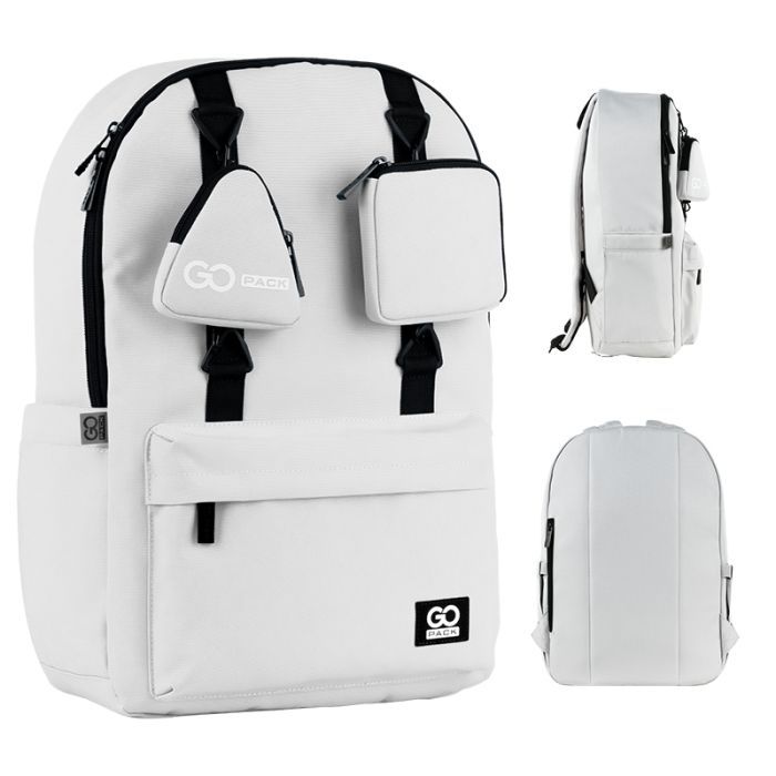 Рюкзак шкільний GoPack Education Teens 178 сіро-блакитний (GO25-178L-3)