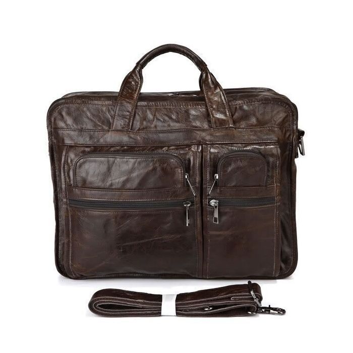 Сумка Vintage Коричневая (14056) изображение 2