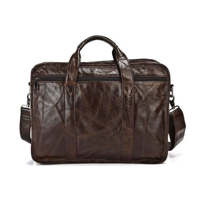 Сумка Vintage Коричневая (14056) изображение 5