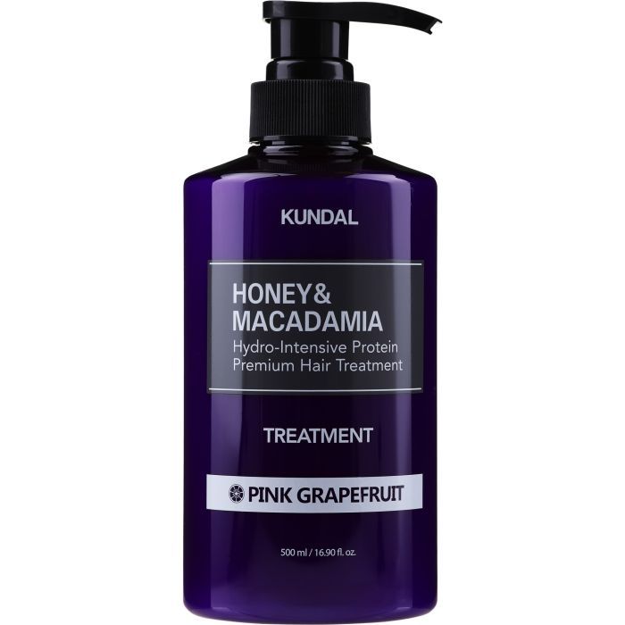 Маска для волос Kundal Honey & Macadamia Protein Hair Treatment Pink Grapefruit 500 мл (8809568740418)