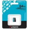 Карта пам'яті Kingston 64GB microSDXC сlass 10 UHS-I U3 V30 A2 Canvas Go Plus G4 (SDCG4/64GBSP) зображення 3