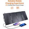 Портативная солнечная панель Choetech 40W (SC006-V5-GY) изображение 4