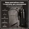 Пляшка для води ION8 OneTouch Stainless Steel 1200 мл Black (I8SS1000BLK) зображення 5