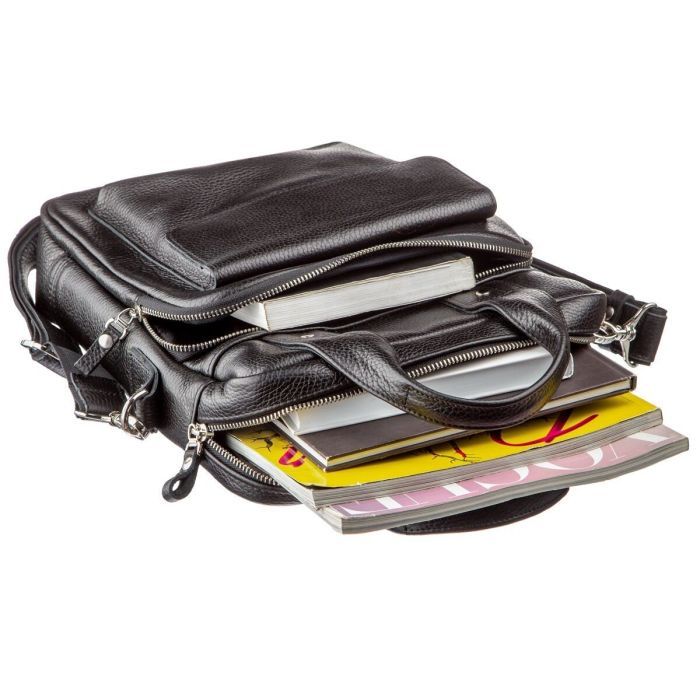 Сумка Shvigel Под А4 Черная (11167) изображение 5