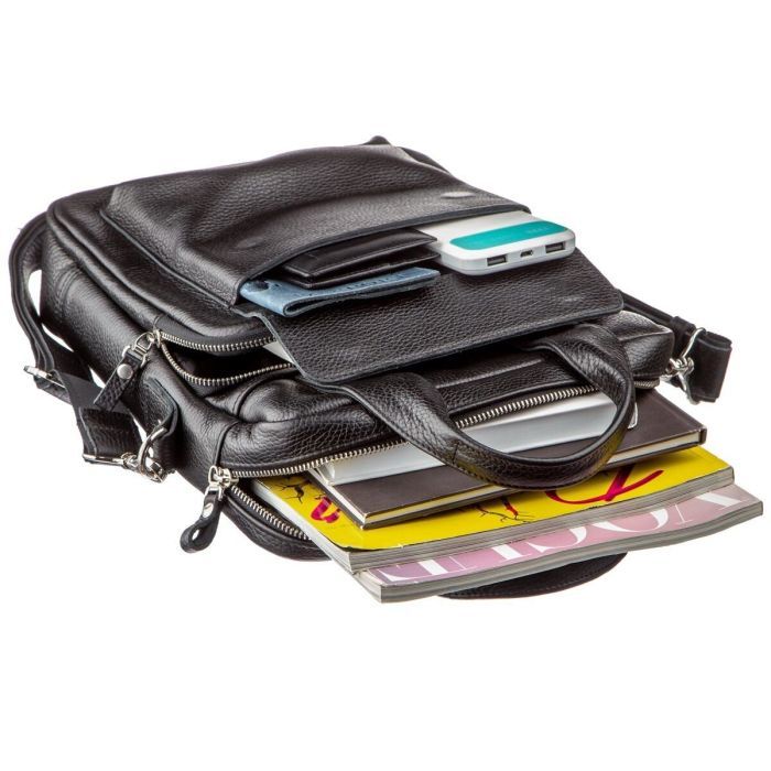 Сумка Shvigel Под А4 Черная (11167) изображение 6