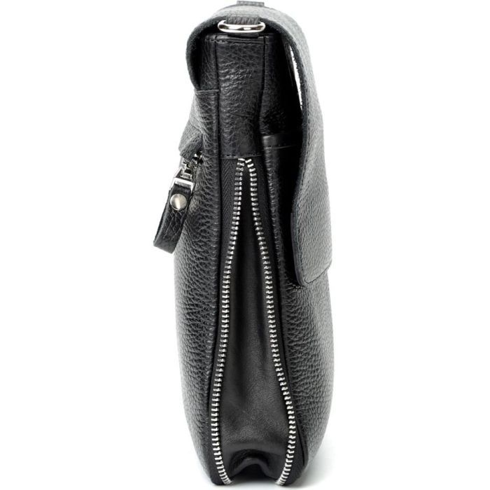 Сумка Shvigel Шкіряна Чорна (11016) зображення 7