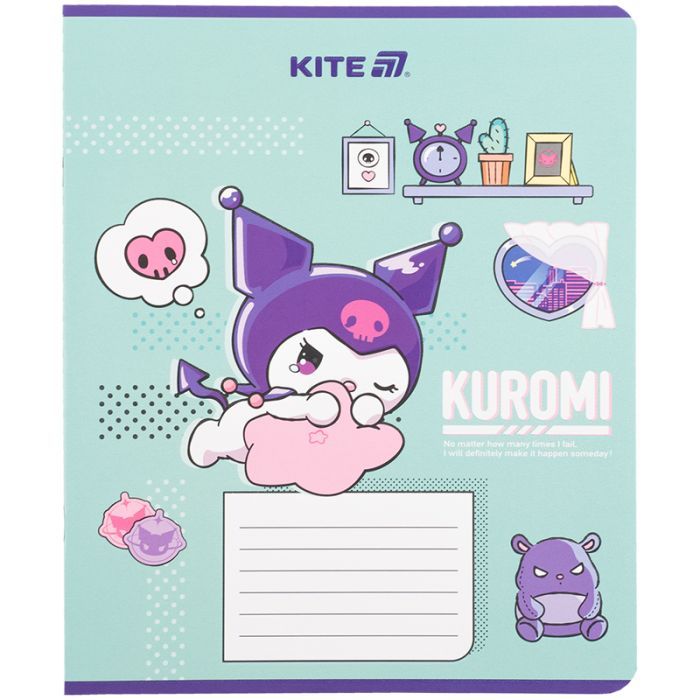 Зошит Kite Kuromi, 18 аркушів, клітинка (HK25-236-1) зображення 12