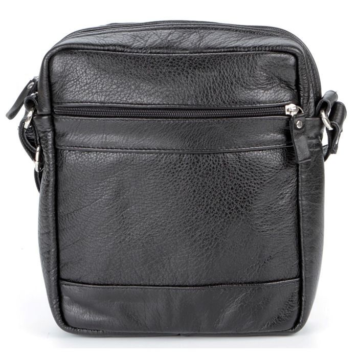 Сумка Shvigel Кожаная Черная (00791) изображение 2