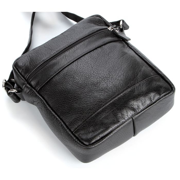 Сумка Shvigel Кожаная Черная (00791) изображение 6