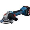 Шліфувальна машина Bosch GWS 18V-8 125мм, 18В, 2x5Ah, 0-11000об/хв, 1.7кг, кейс (0.601.9N9.003) зображення 2