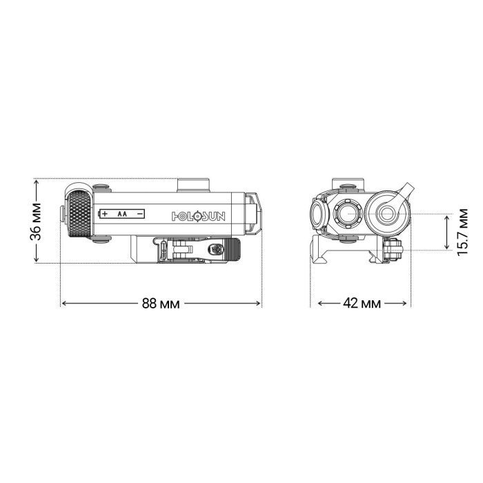 Тактический блок Holosun LS117-IR (LS117IR) (747045) изображение 8