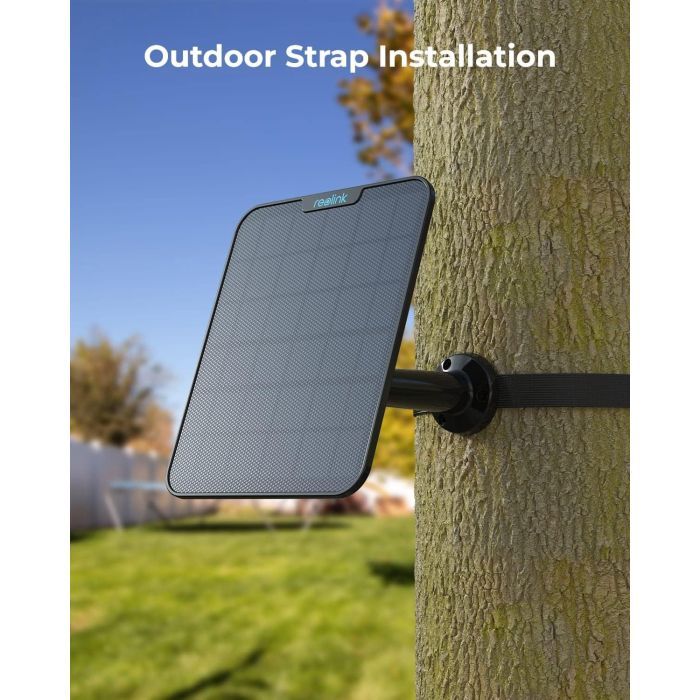 Солнечная панель Reolink Solar Panel 2 Black изображение 6