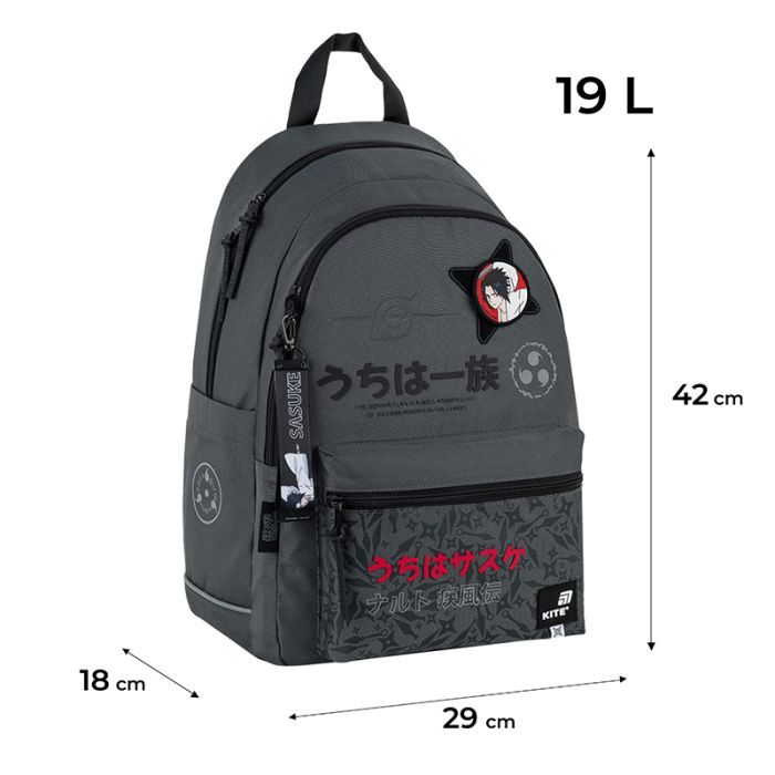 Рюкзак школьный Kite Education teens 2575M Naruto Shippuden (NR25-2575M) изображение 2
