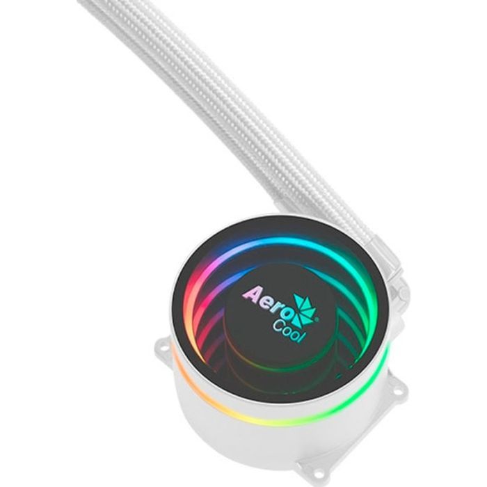 Система жидкостного охлаждения AeroCool Oasis L240 White (ACLA-OA24117.21) изображение 6