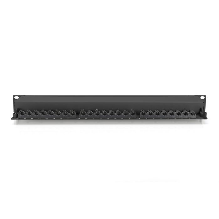 Патч-панель 19" 24xRJ-45 STP cat.6a, 1U, black Digitus (DN-91624S-EA-B) изображение 3