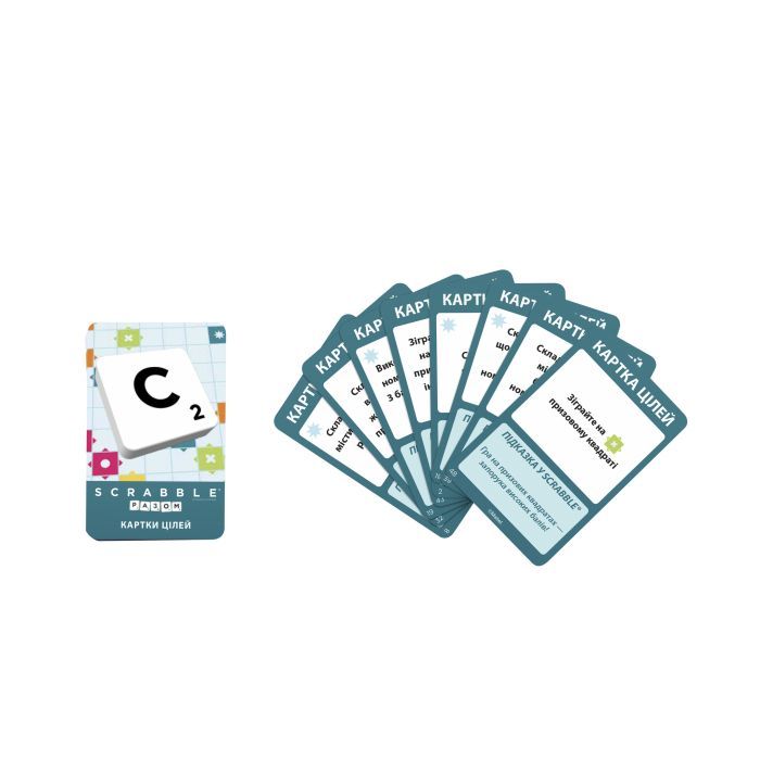 Настільна гра Scrabble Скрабл Оригінал українською (HXW21) зображення 4