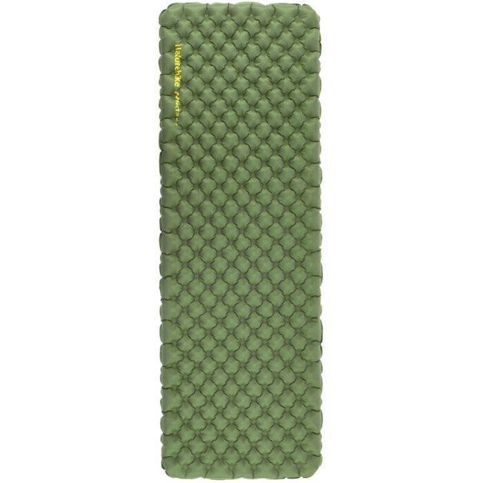 Туристический коврик Naturehike CNK2450WS014 196х64х8 см зелений (6976023926778)