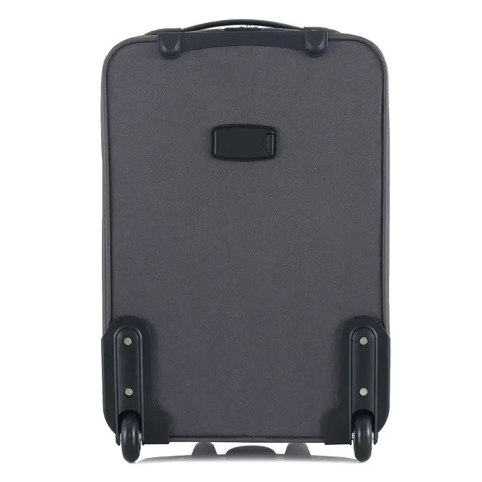 Чемодан Semi Line 20" S T5754-1 Grey/Orange Lines (DAS303342) изображение 3