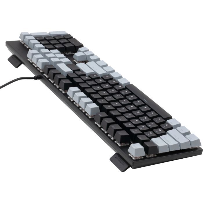 Клавиатура Vinga KBGM-090 LED Red Switch USB Grey/Black (KBGM-090R Grey/Black) изображение 4