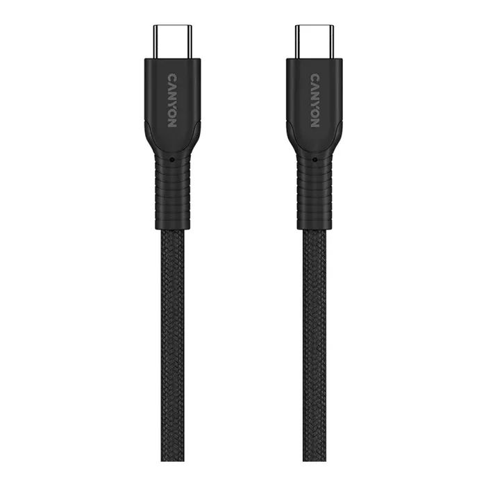 Дата кабель USB-C to USB-C 1.0m OnWire 60CL C-C 60W COLOR Braided 1m Purple Canyon (CND-CCAP60AB10PU) зображення 3