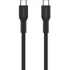 Дата кабель USB-C to USB-C 1.0m OnWire 60CL C-C 60W COLOR Braided 1m Black Canyon (CND-CCAP60AB10B) зображення 3